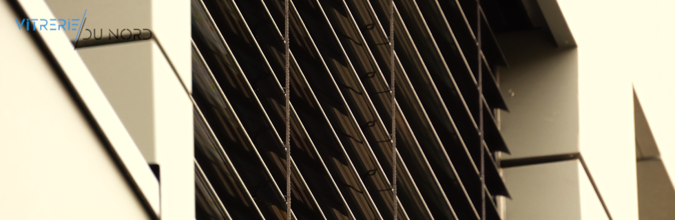 Brise-soleil orientable motorisé